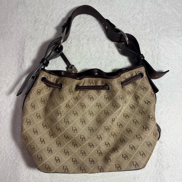 Dooney & Bourke Y2K Monogram Bucket Bag - Picture 3 of 10